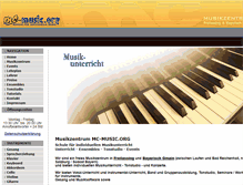 Tablet Screenshot of mc-music.org